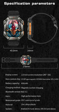 Load image into Gallery viewer, KR80 Bluetooth HD Heal Monitoring Smart Watch - Vinyl_2